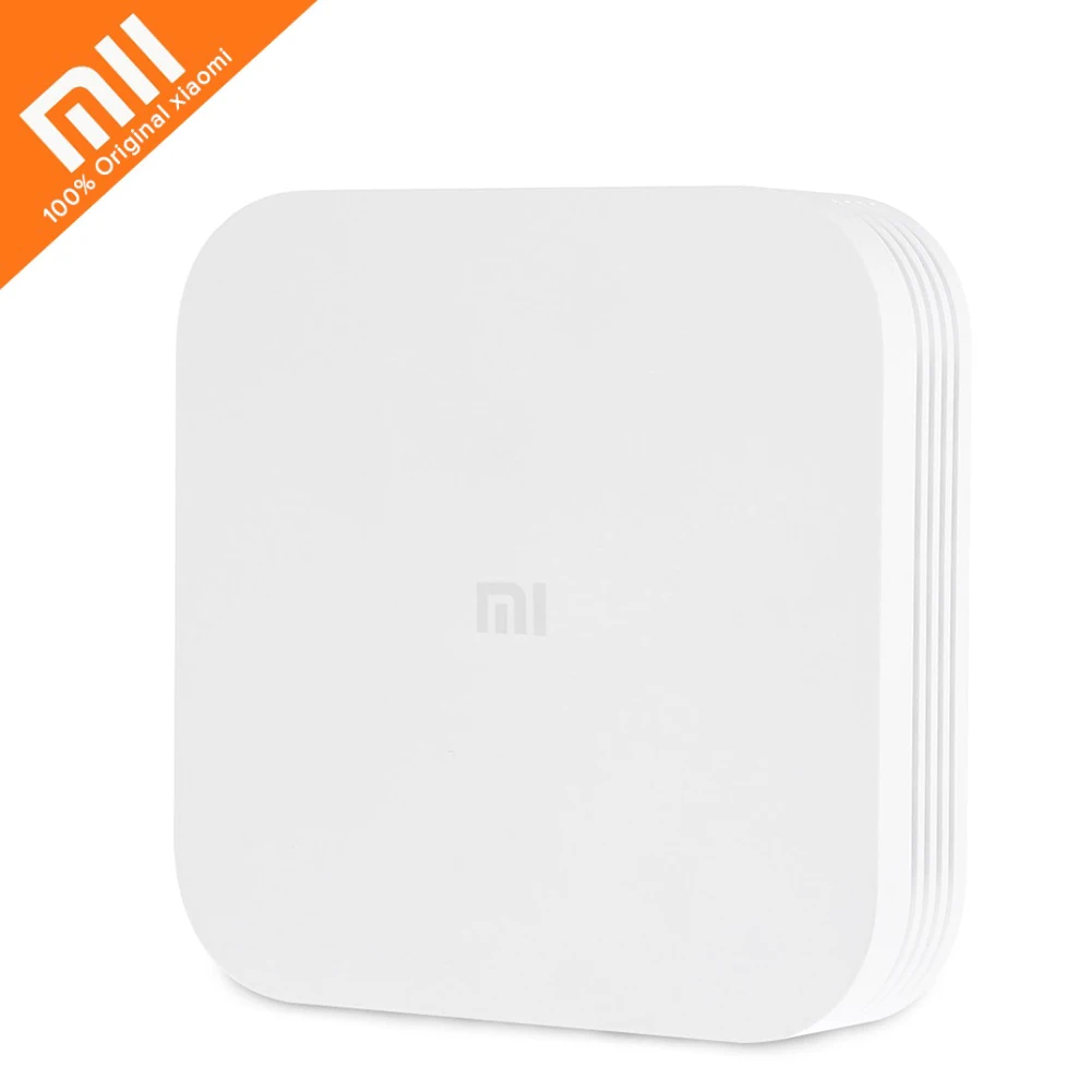

Original Xiaomi Mi TV Box 3 Enhanced Smart Set-top Box Android 5.1 4K HD 2GB 8GB Dual Core 2.4GHz 5GHz Dual Wifi Bluetooth 4.1