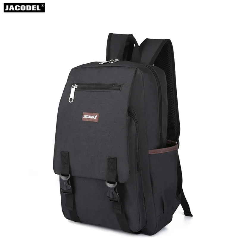 Jacodel 15 inch Laptop Bag Fashion Schoolbag Backpack Women Men's Shoulder Notebook for Macbook Air 13 Pro Students bag | Компьютеры и