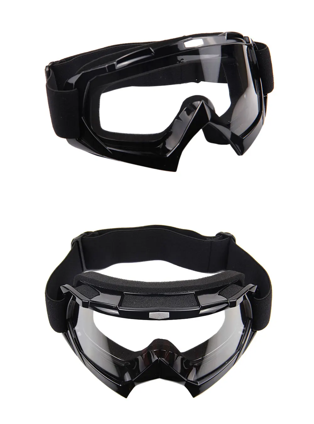 HEROBIKER черные мотоциклетные очки лыжные мотоциклетные очки страйкбол Пейнтбол Очки мотокросса очки эндуро Байк очки