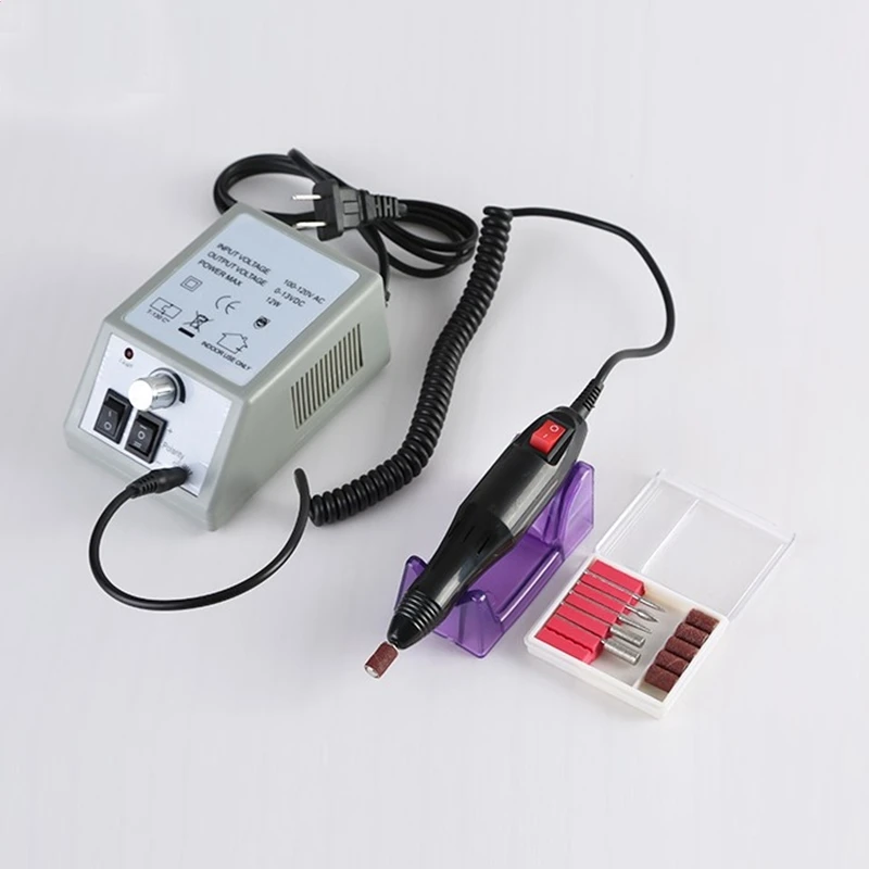 

6 bit Electric Nail Art Drill Machine 20000RPM Professional Manicure Machine Nail Art Equipment Manicure Pedicure Nail Tool File