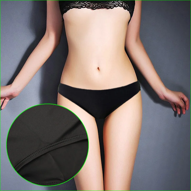 

Black Women Sexy Triangle Swimming Trunk Beach Bikini Bottom M L XL 2XL