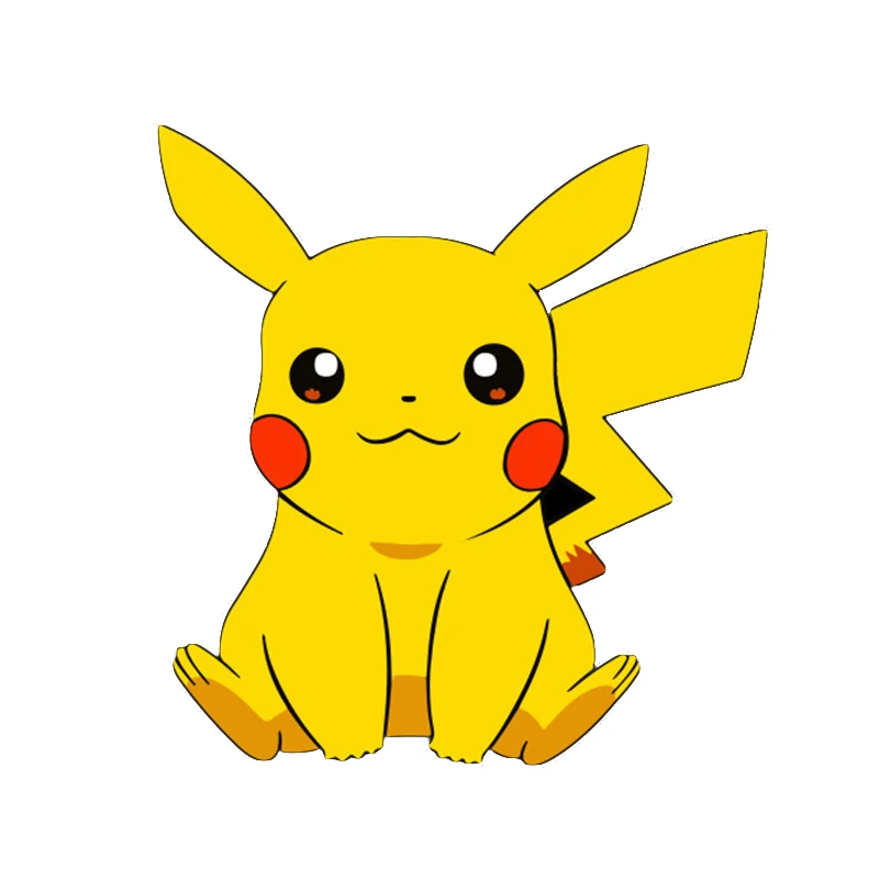 

Classic Pikachu brooch cute Pokemon game pin kids gift pop cartoon anime decor