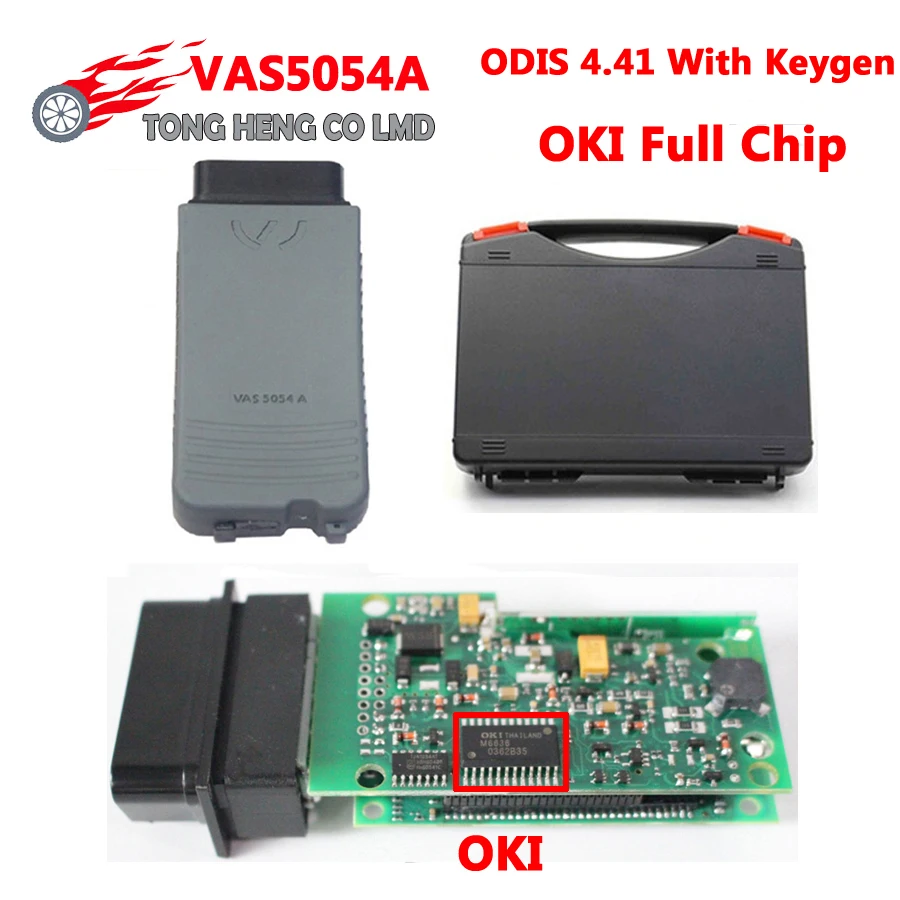 VAS 5054A OKI Chip Newest ODIS 4.41 with License VAS5054 Bluetooth ...