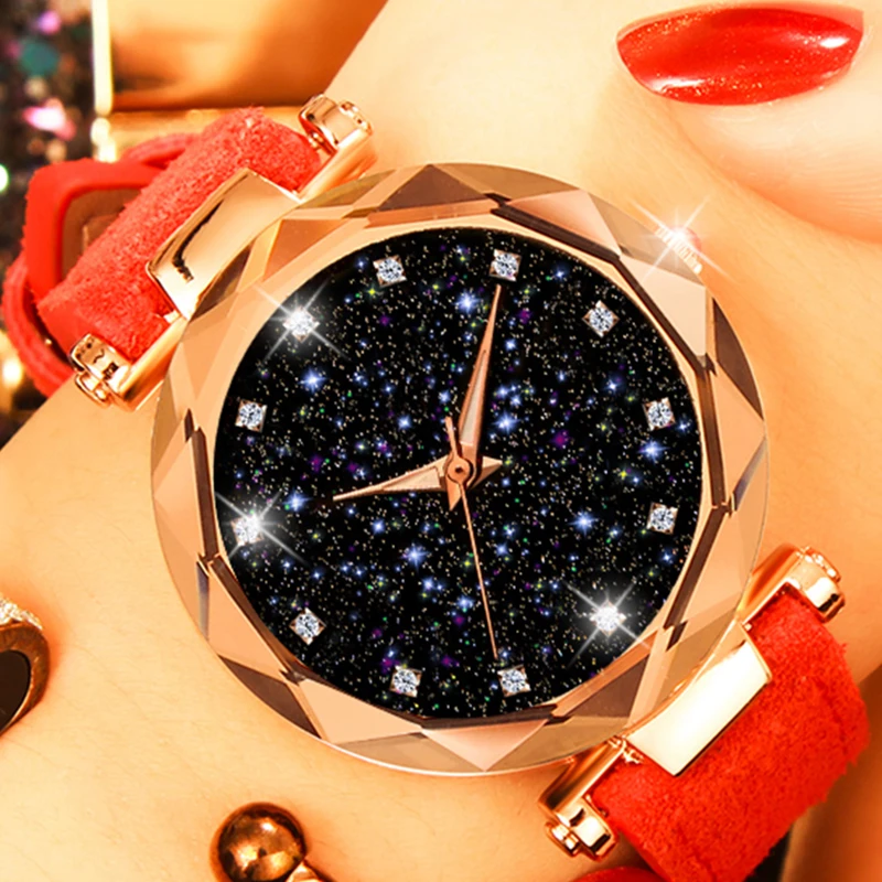 

2019 New Arrival Luxury Rose Gold Watches for Women Diamond Dial Clock Bracelets Women WristWatch Dropshipping relogio feminino