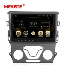 MEKEDE android7.1 reposacabezas reproductor dvd para coche de radio del coche para Ford Mondeo fusión 2013 2014 cabeza estéreo unidad GPS de navegación NAVI BT