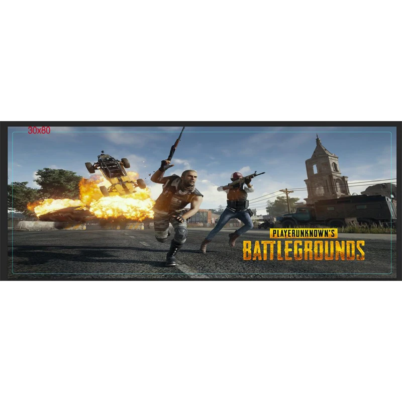 Большой игровой Мышь Pad Pubg игры 80x30 см XL Lockedge компьютера Gamer CS GO клавиатуры Мышь коврик Hyper зверь стол Мышь pad для PC