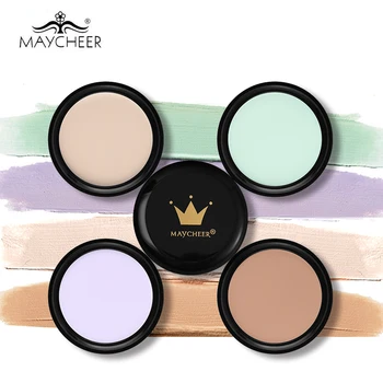 

MAYCHEER Make Up Camouflage Concealer Cream 10 Colors Optional Moisturizing Oil-control Waterproof Contour Makeup Face Primer