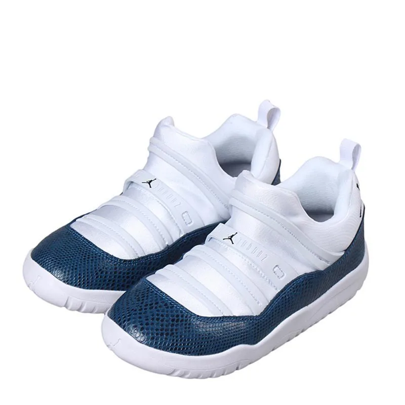 Skup AIR JORDAN 11 LITTLE FLEX oryginalne dziecięce buty oddychające lekkie dziecięce buty do biegania sportowe trampki # BQ7101