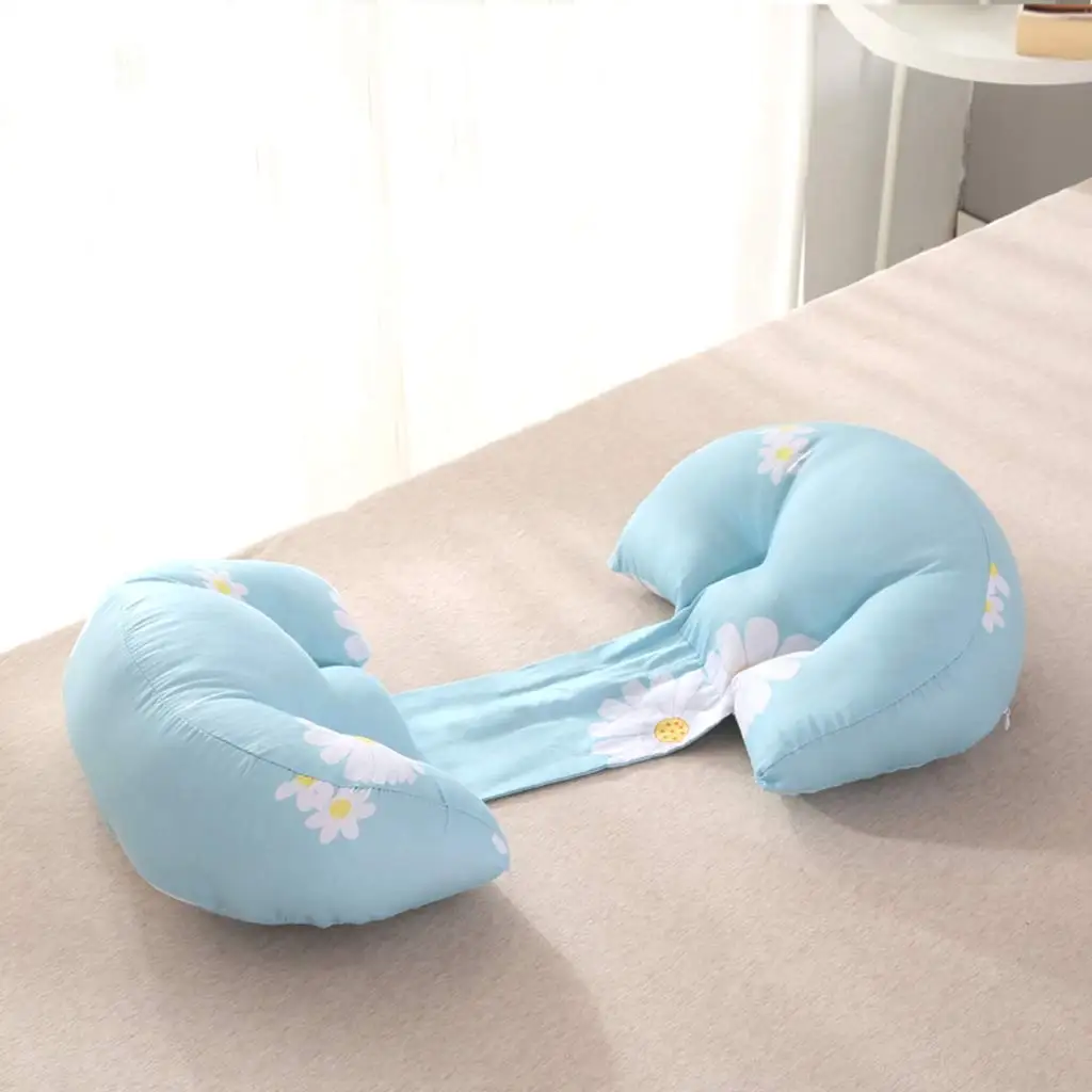 Моющаяся Удобная u-образная Подушка для беременных и талии, защита поддержки живота, боковая подушка для сна, Женская Подушка для беременных