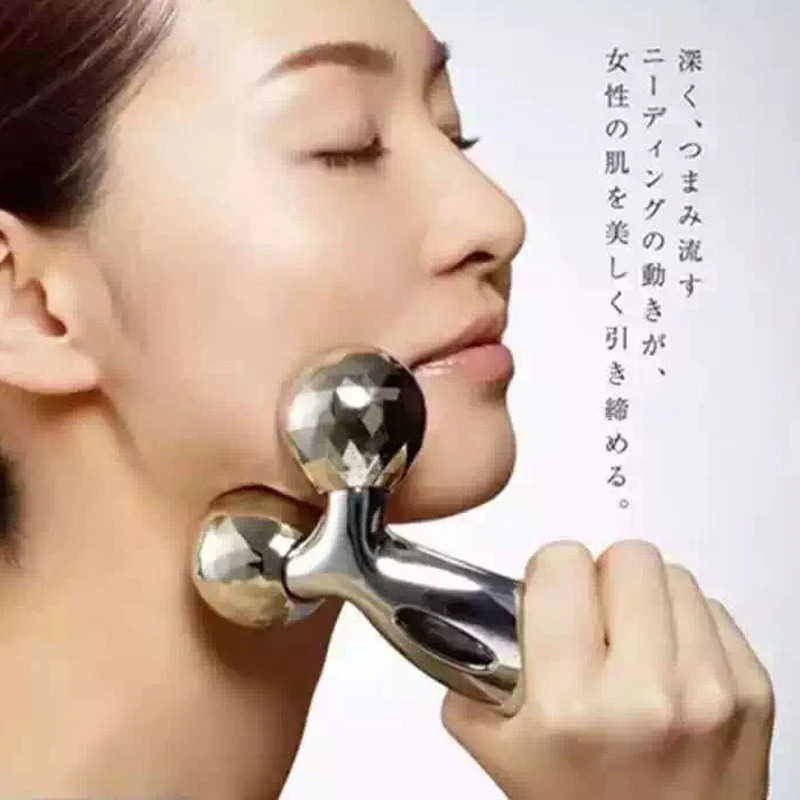 Thin Face Artifact Thin Face Of Roller Machine V Face Massager Thin Face Instrument To Double Chin Lean Muscle 3 D Massage ball Thin Face Artifact Thin Face Of Roller Machine V Face Massager Thin Face Instrument To Double Chin Lean Muscle 3 D Massage ball