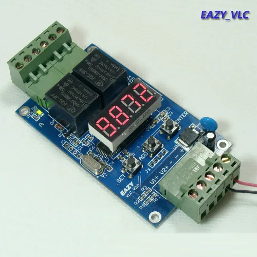 Dual Programmable time relay board / 2 way voltage detection control