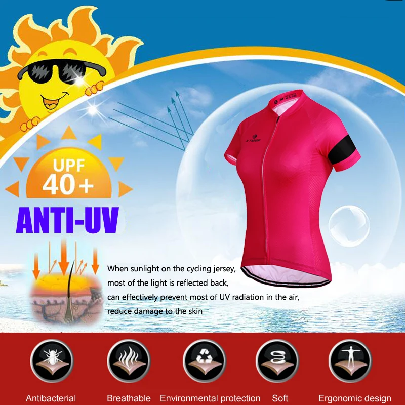 Женская одежда для велоспорта X Tiger летняя MTB гонок|bike clothes|bicycle wearropa ciclismo |