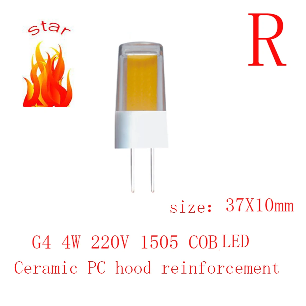 5 шт. 10 20 шт. G4 AC220V 2 Вт 3 Вт 4 Вт 5 Вт 6 Вт 7 Вт 8 Вт светодиодный лампы 3014SMD 2835SMD COB светодиодный замены традиционных галогенных ламп