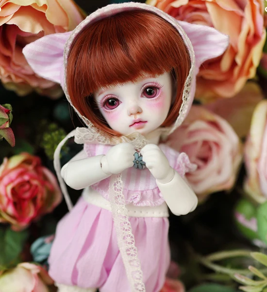 

Basic Miu 1/8 BJD Doll BJD/SD Fashion LOVELY model Resin Joint Doll For Baby Girl Birthday Gift random eyes