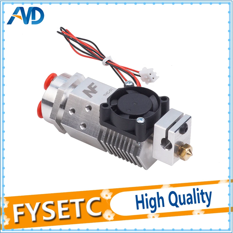 

3D Printer Parts NF THC-01 Hotend Kit 3 in 1 out Multi-color Three Colors Switching Remote Extruder Hotend Kit For 0.4mm 1.75mm