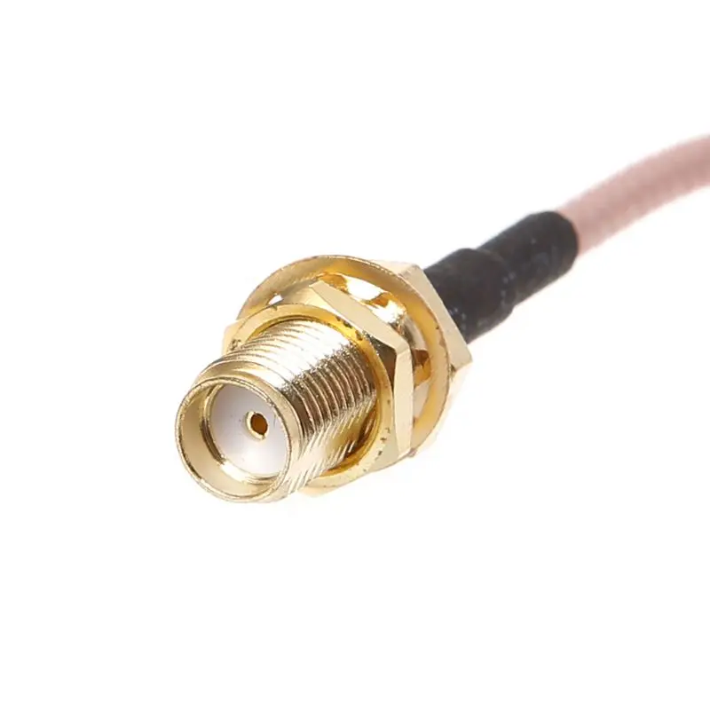 SMA мама К CRC9/TS9 двойной разъем RF коаксиальный адаптер RG316 кабель 15 см|Соединители| |