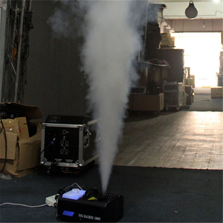 

Hot sell 1500W Strong UP Emitter Smoke Fog Machine Wedding Dance DJ Stage Party Rauch Nebelmaschine