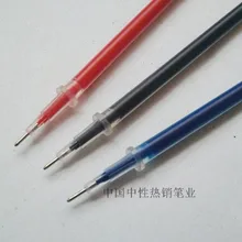 la50 Уникальный Шприц Ручки для заправки стержнем для шариковой черный и синий красный цвет 100 шт./лот