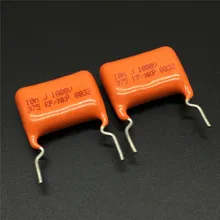 10 шт/50 шт Конденсатор CBB MKP 103 1000V 103J 10nF 0,01 мкФ P15 Металлизированный Полипропиленовый пленочный конденсатор с алюминиевой крышкой