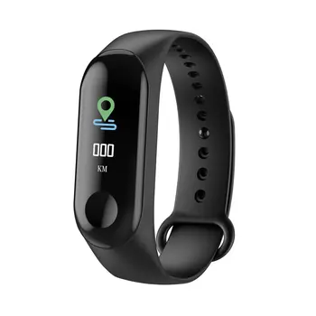 

M3C Smart Wristband Bracelet Band Heart Rate Blood Pressure Monitor Smart Bracelet Touch Screen Pulse Step Time Watch A35