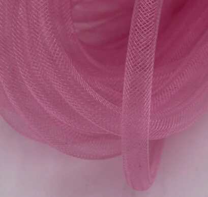 10 метров 8 мм сетчатый шнур сетчатый браслет Shamballa для изготовления ювелирных изделий - Цвет: Розовый