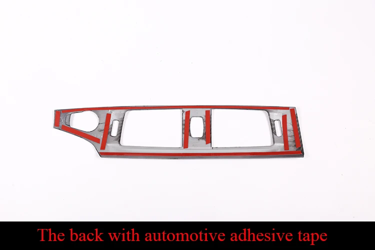 For BMW X3 F25 2011-2017 X4 F26 2014-2017 Car Accessories ABS Chrome Center Console Air Conditioning Outlet Vent Frame Trim