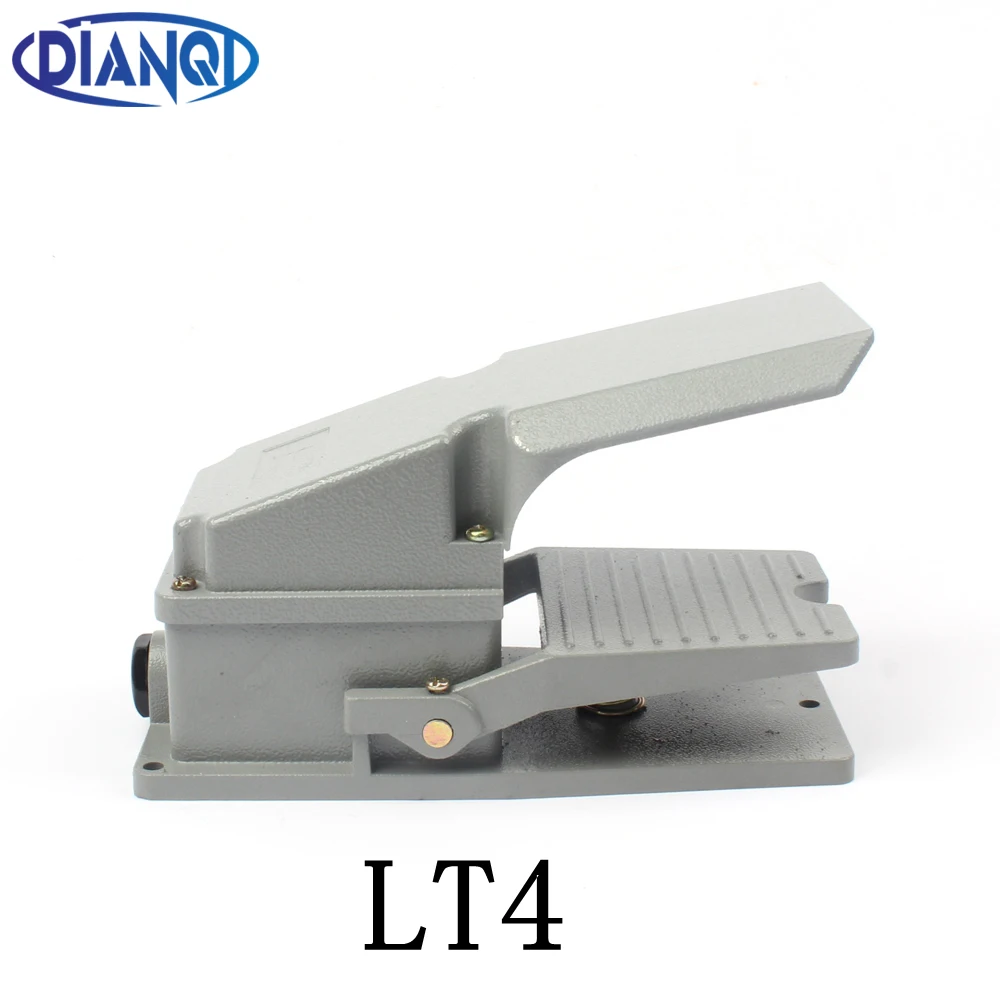 Ножной переключатель DIANQI LT4 5А 380 В 15а 250 в перем. Тока алюминиевый материал LT4|switch|lt4