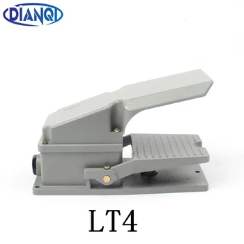 

DIANQI LT4 Foot Switch Pedal Switch 5A AC 380V 15A AC 250V Material Aluminum LT4