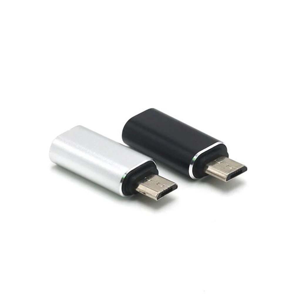 Изысканный маленький Micro Usb мужчина к type-c женский Microusb к type C удобный Общий адаптер преобразователя для huawei samsung - Цвет: as shown