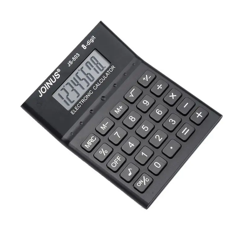 

8-Digit Large Word Display Solar Power Calculator School Supplies Office Accessories For Students Children Adult