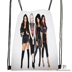 Custom Little Mix Australian походная сумка на шнурке Cute Daypack Kids Satchel (черная спина) 31x40 cm #180531-04-22