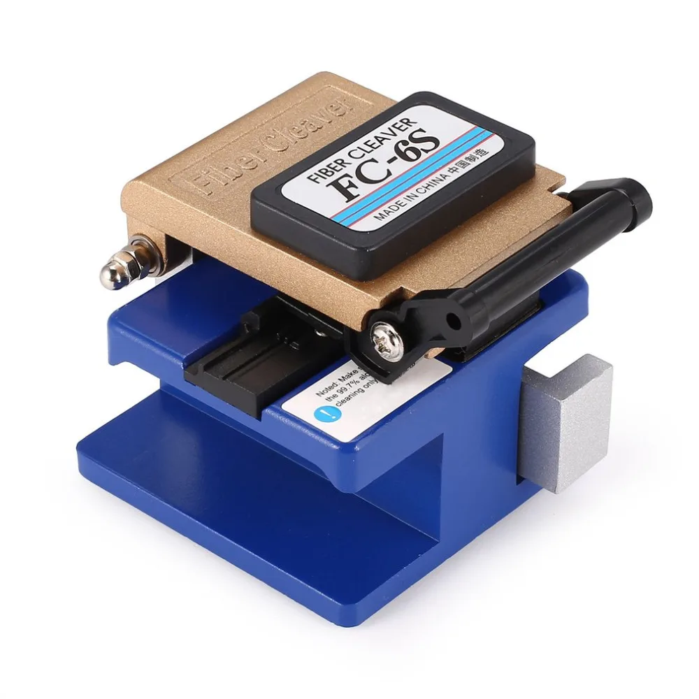 FC 6S High Precision Metal Fiber Cleaver Knife FTTX FTTH Optic