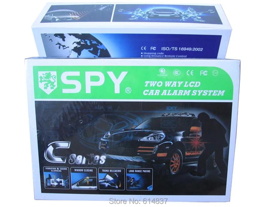Aliexpress.com : Buy SPY Two Way Car Alarm Timer / Remote ...