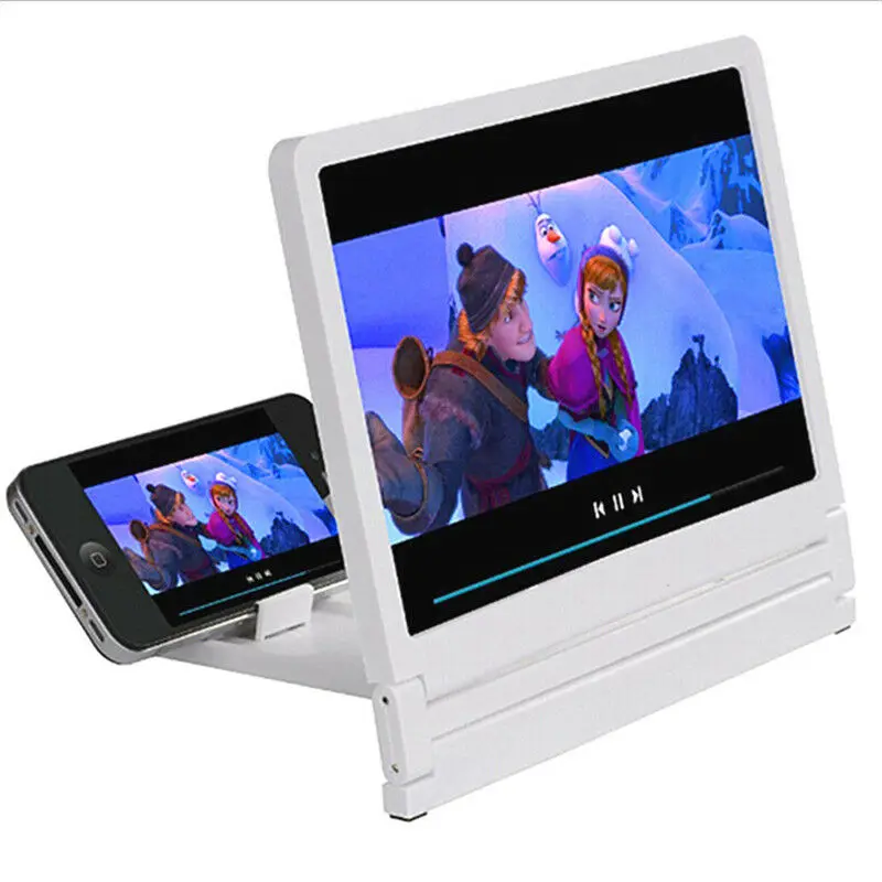 Newest Arrivals 3X Zoom Magnifying Glass Screen Cell Phone Folding HD Amplifier for 3D Movies