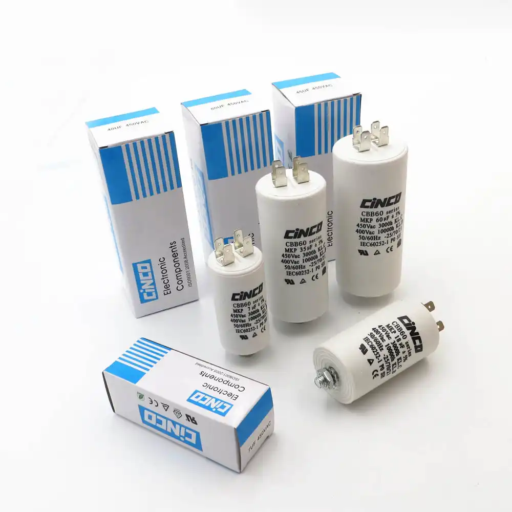 for sale online 1 Piece RoHS Motor Run Capacitor 45uf 250vac 5 50//60 Hz Cbb65a SH