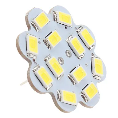 

10pcs G4 LED 12V 3W 12*SMD5630 Warm White/White LED lampada Bulb G4 12v For Home Free Shipping