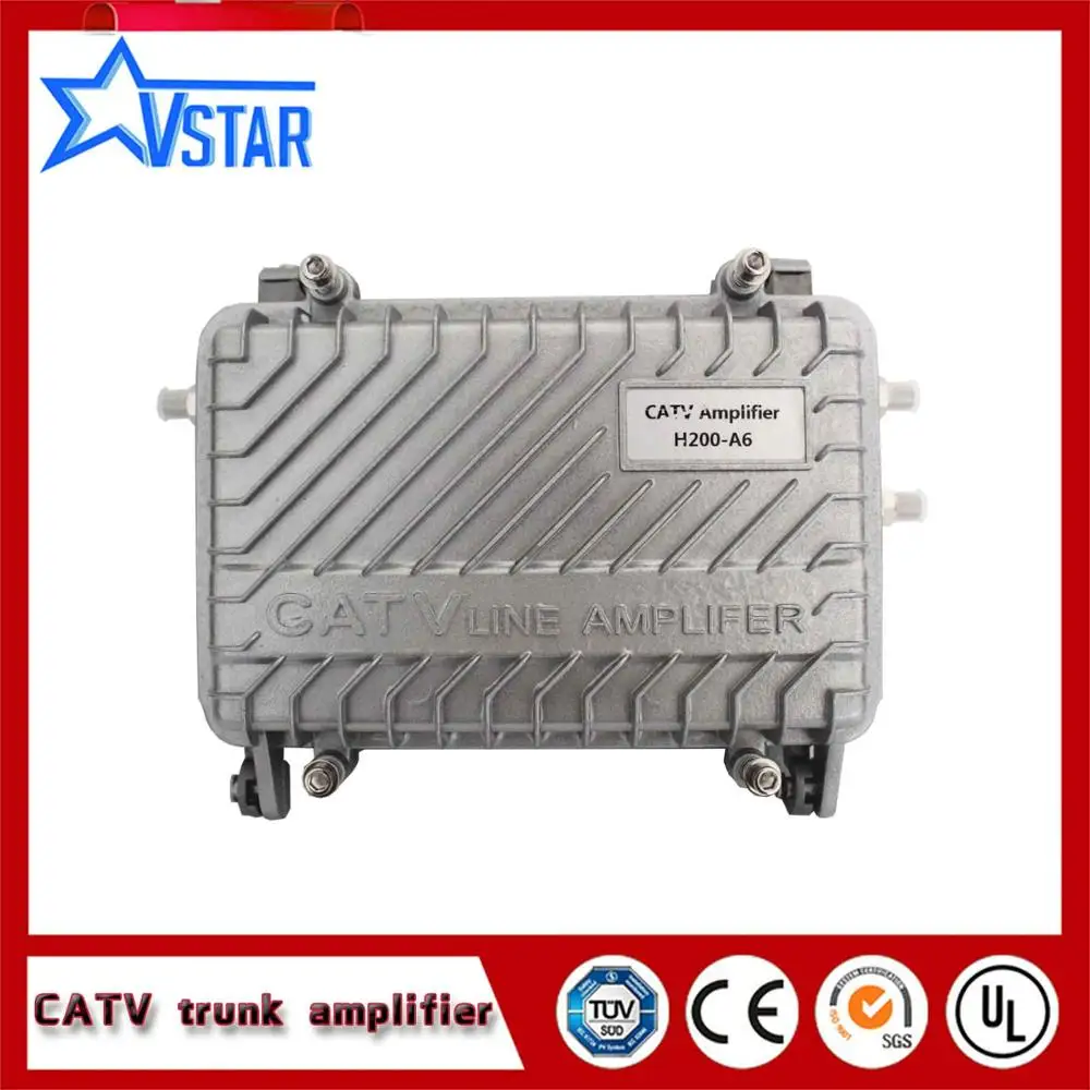 2outputs catv signal amplifiercatv outdoor trunk