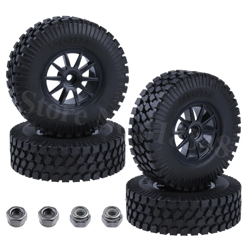 4x96 мм 1 9 дюйма шины и колесные диски с пеной 9x1 2x3 Для 1/10 RC Rock Crawler Axial SCX10 RC4WD D90 Redcat HSP