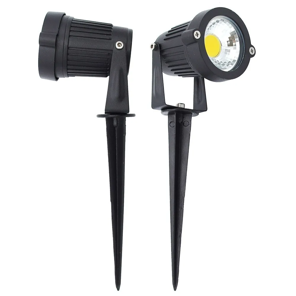 Luminária de Led para Gramado Lâmpada para Jardim Externas à Prova Ponto de Luz Áreas D'água Branco Vermelho Azul Verde 5 w 10w 15w Ip65 3 jardim, áreas externas, à prova d'água, ip65,