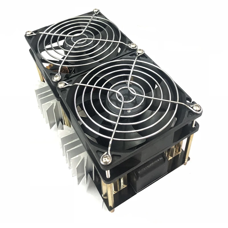  1800W 40A ZVS Induction Heating Board Module Flyback Driver Heater+48V Coil+Dual fan with copper tu