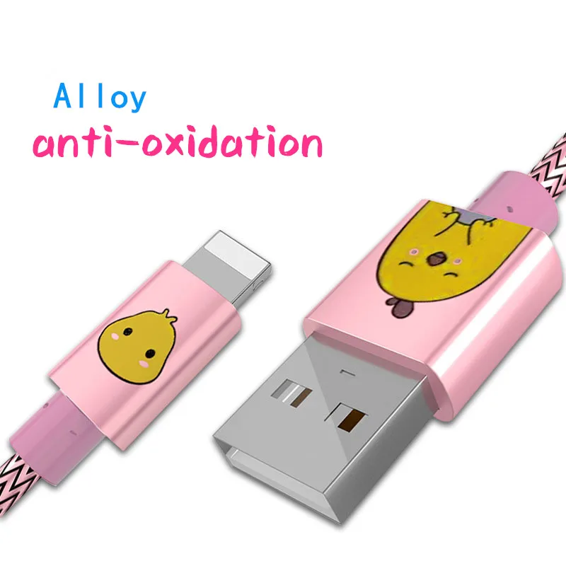 Милый Кот мультфильм USB кабель для iPhone 7 8X6 s XR plus Быстрая зарядка мобильного