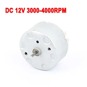 

Uxcell Hot Sale 1PCS RC500 DC 12V 3000-4000RPM Electric Spindle Mini Micro Motor