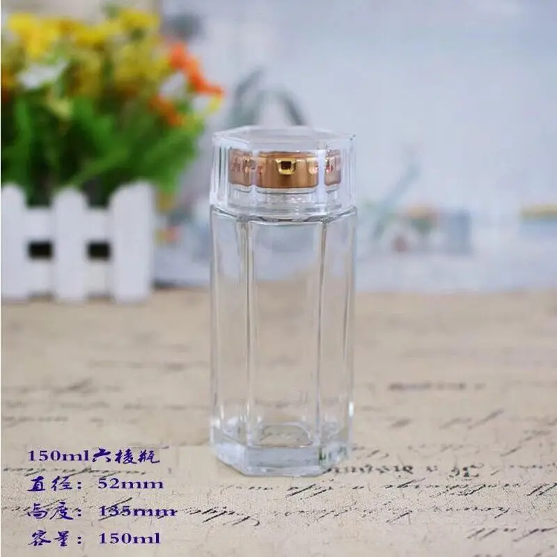 20pcs 150ml glass storage bottles jars with lid large capacity honey candy jar kitchen storage container glass jar home decor 5