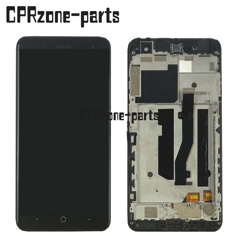 ЖК-дисплей 5 0 дюйма с рамкой для ZTE Blade V8 Mini BV0850 экран дигитайзером и сенсорной
