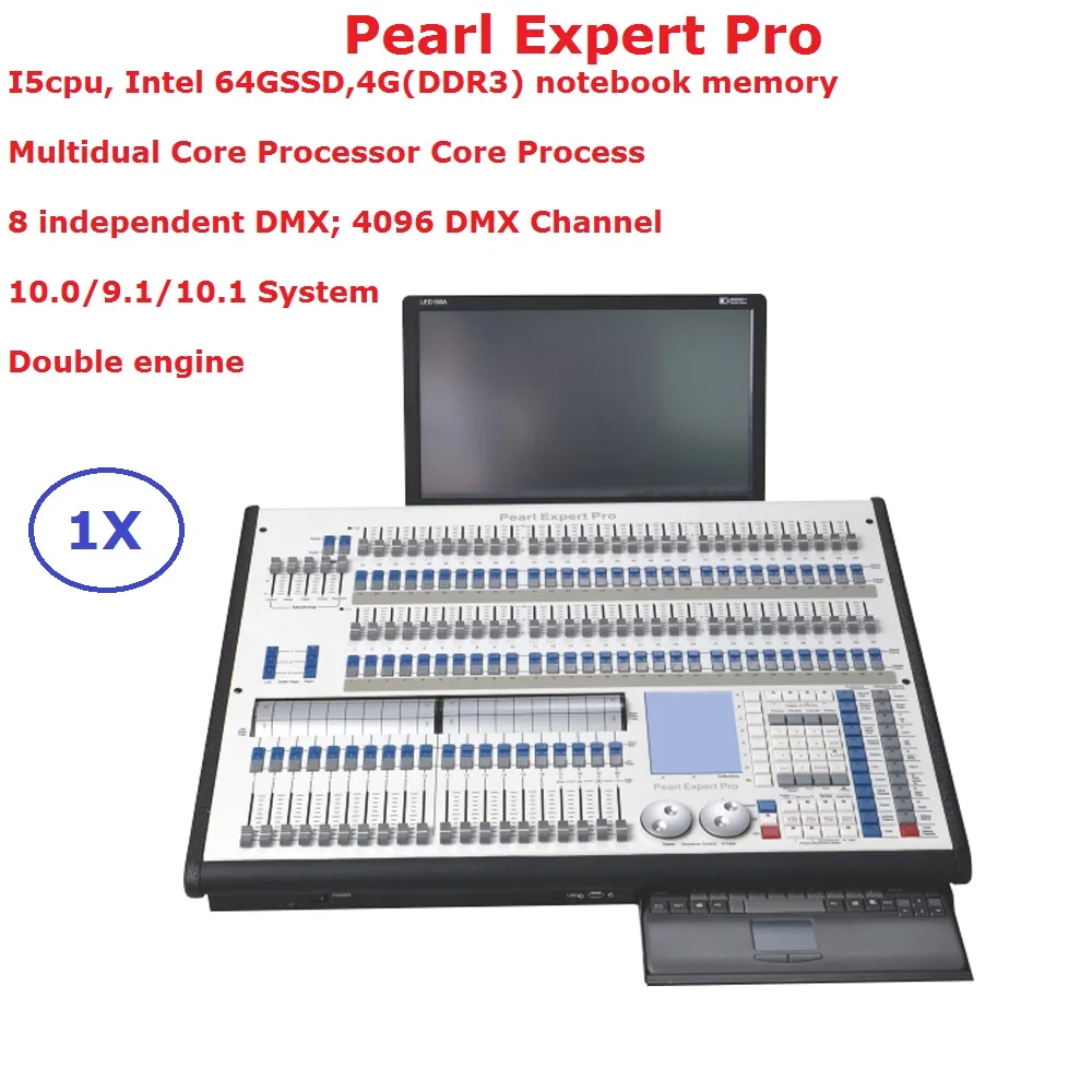 

Pearl Expert Pro DMX Lighting Console Professional Stage Light Pearl Avolite Controller Dj Disco Laser Equipment Control LED Par