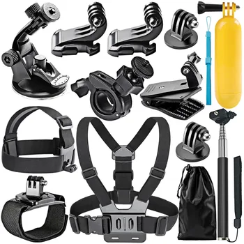 

Neewer action camera accessory kit for all brand sports camera:Sjcam DBPOWER AKASO APEMAN WiMiUS QUMOX Lightdow Campark