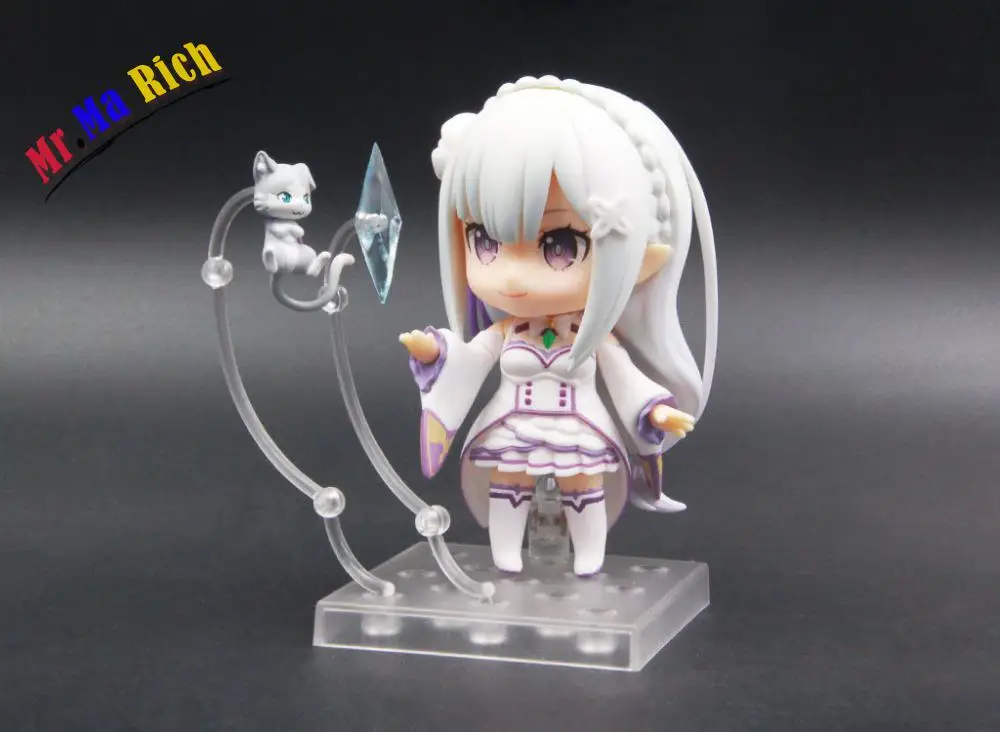 

Anime Re: Zero Starting Life in Another World Emilia 751# Cute PVC Action Figure Resin Collection Model Toy Gift