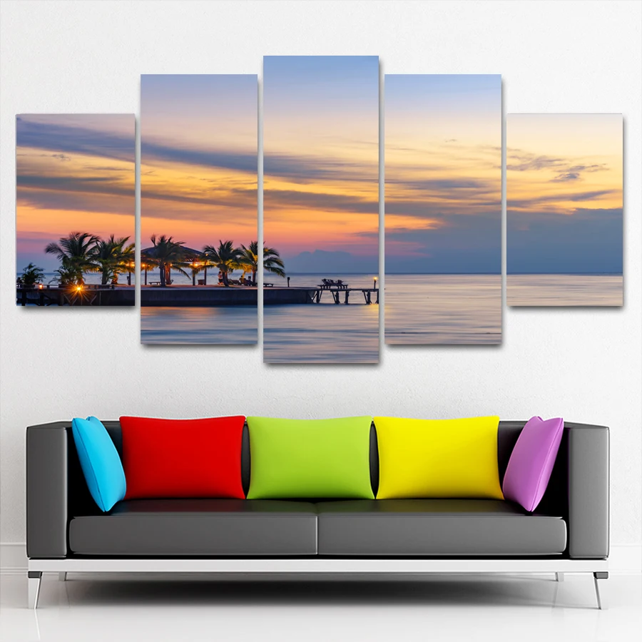 Modern Landscape scenery picture Painting decoration home Wall Art for