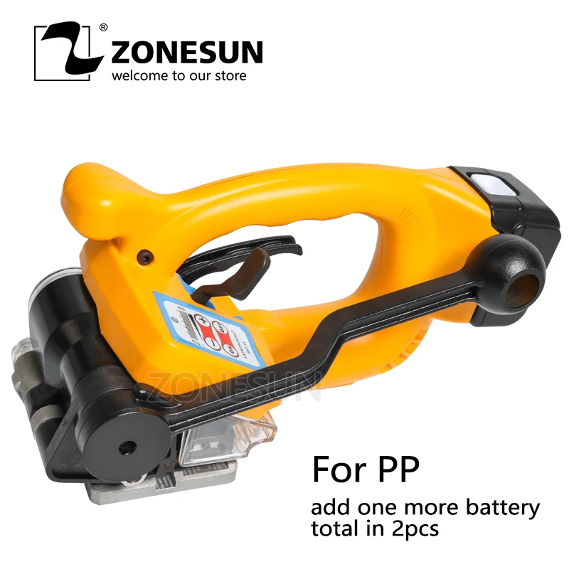 ZONESUN Strapping Tools Hand Held PP Strapper for Lumber Building