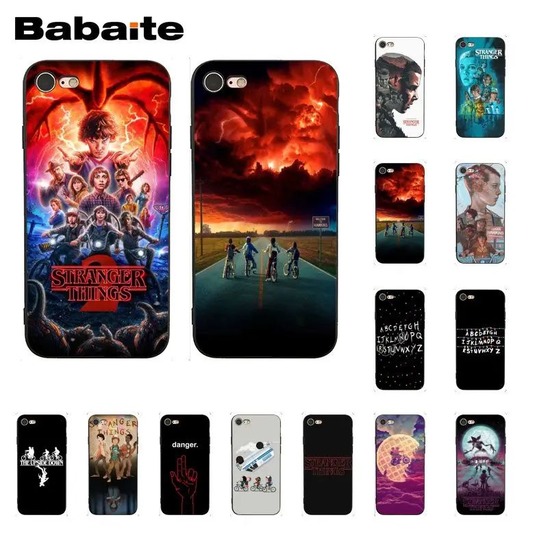 

Babaite TV Stranger Things Phone Case Cover for iphone 11 Pro 11Pro Max X XS MAX 6 6S 7 7plus 8 8Plus 5 5S XR